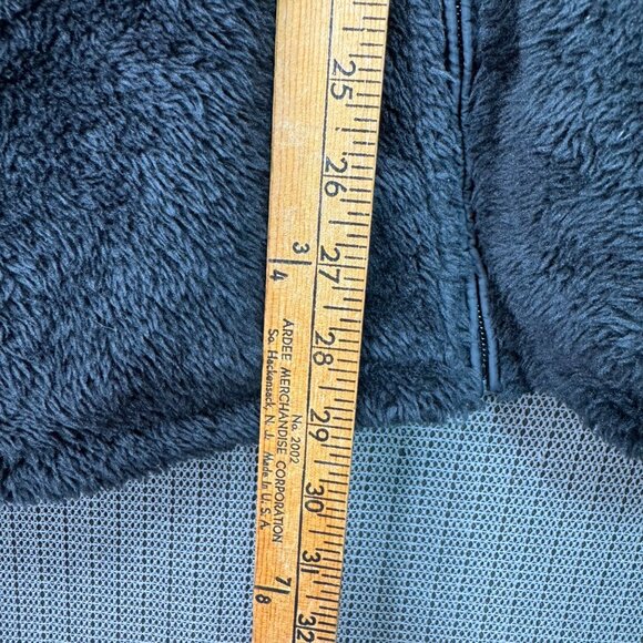 Free Country Womans Size XXL Plush Faux Fur Zip-Up Jacket - Black Polyester - Picture 6 of 10